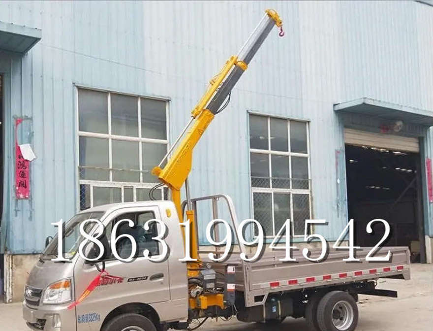 五通桥区随车吊机油压随车吊出租自走可移动式1吨电动吊机随车吊机220伏家用吊机车载